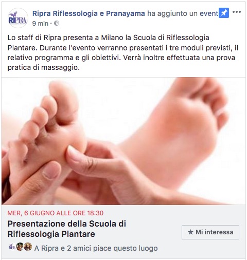 presentazione scuola riflessologia