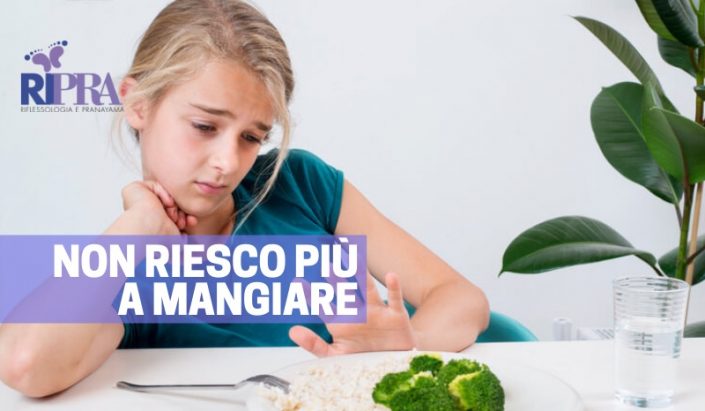 non riesco a mangiare